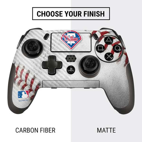 MLB Philadelphia Phillies Game Ball PlayStation Scuf Vantage 2 Controller Skin